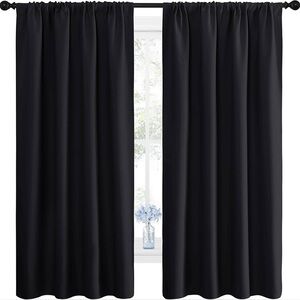 Elegant Black Curtains